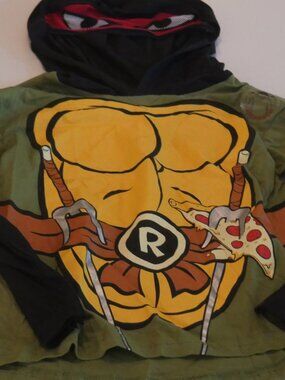 Ninja Turtle top with hood